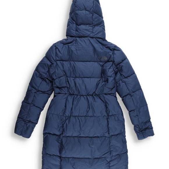 The North Face WOMEN'S METROPOLIS PARKA size S in summit navy - Picture 3 of 8